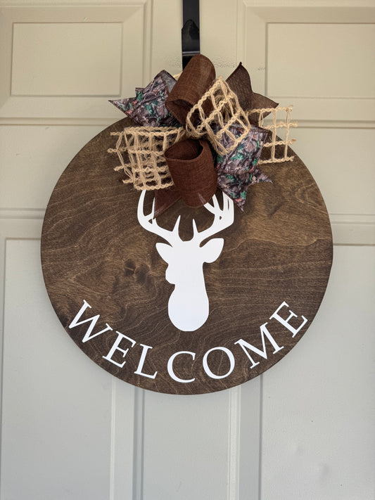 Deer Camo Welcome