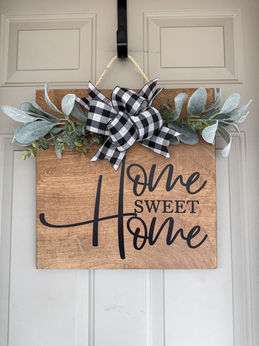 Home Sweet Home Square Door Hanger