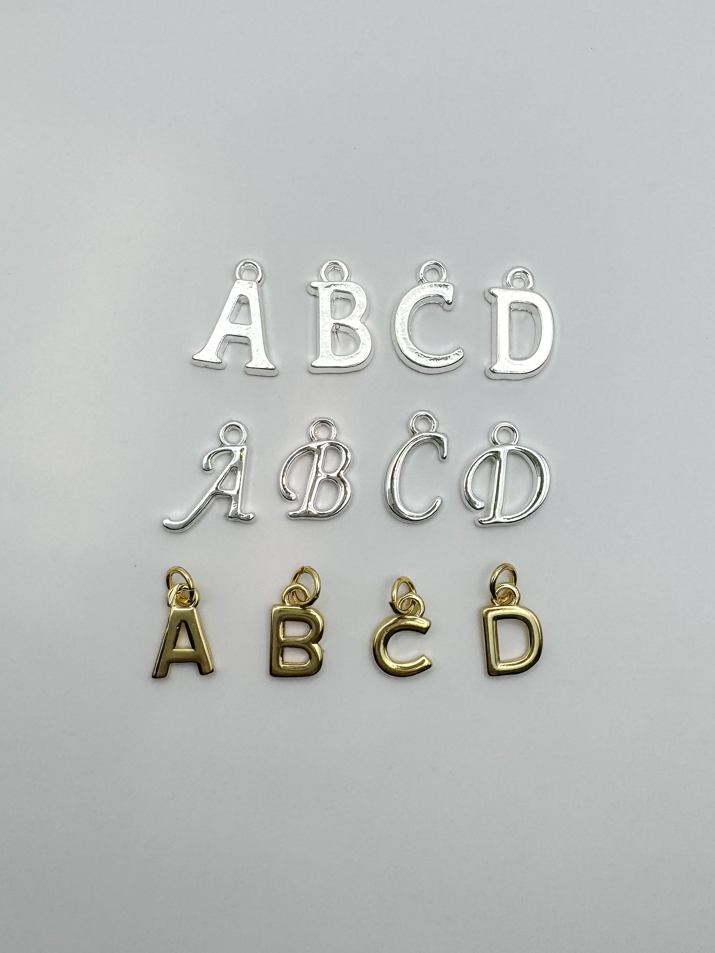 Silver/Gold Letter