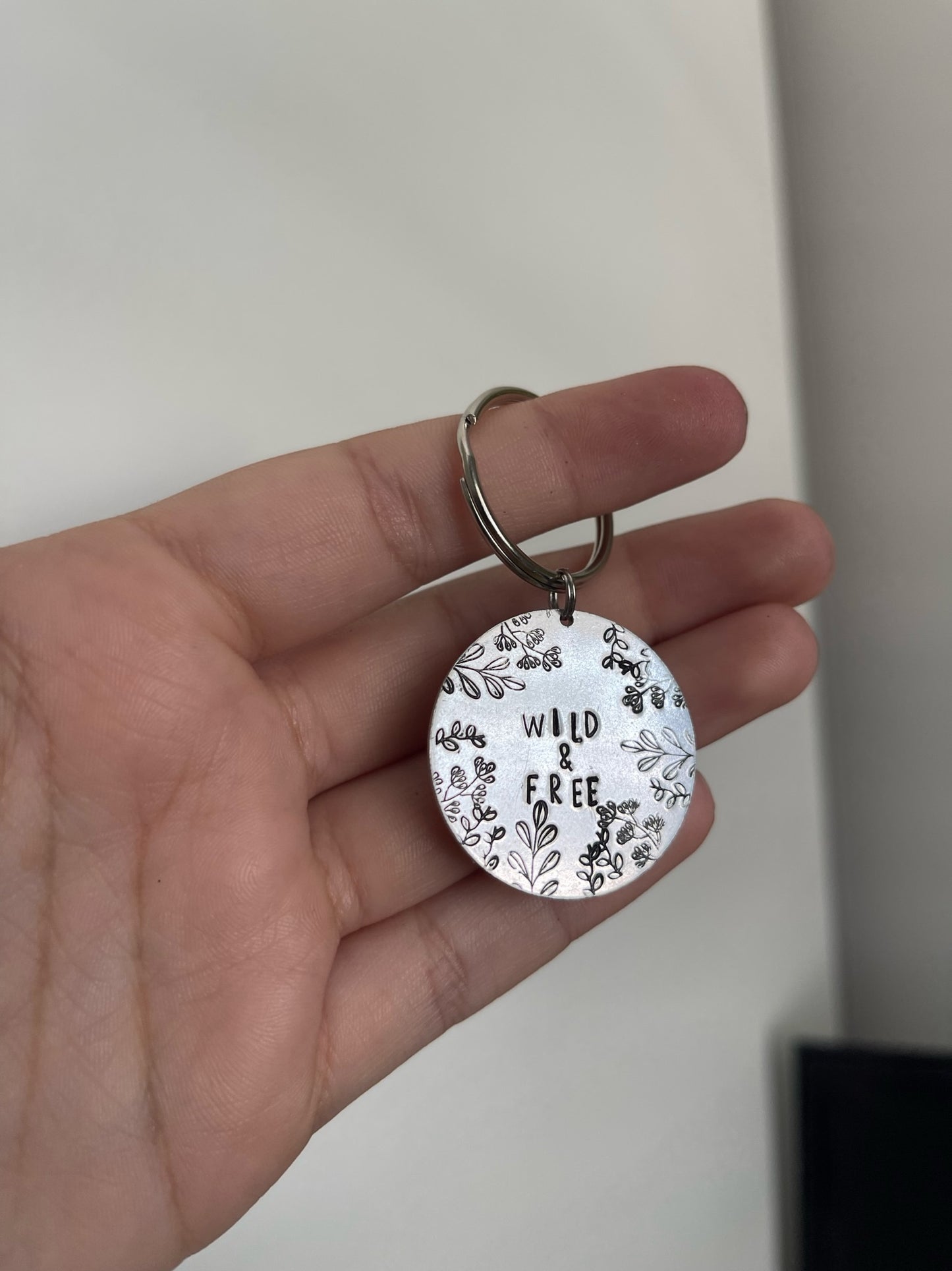 Round Keychain