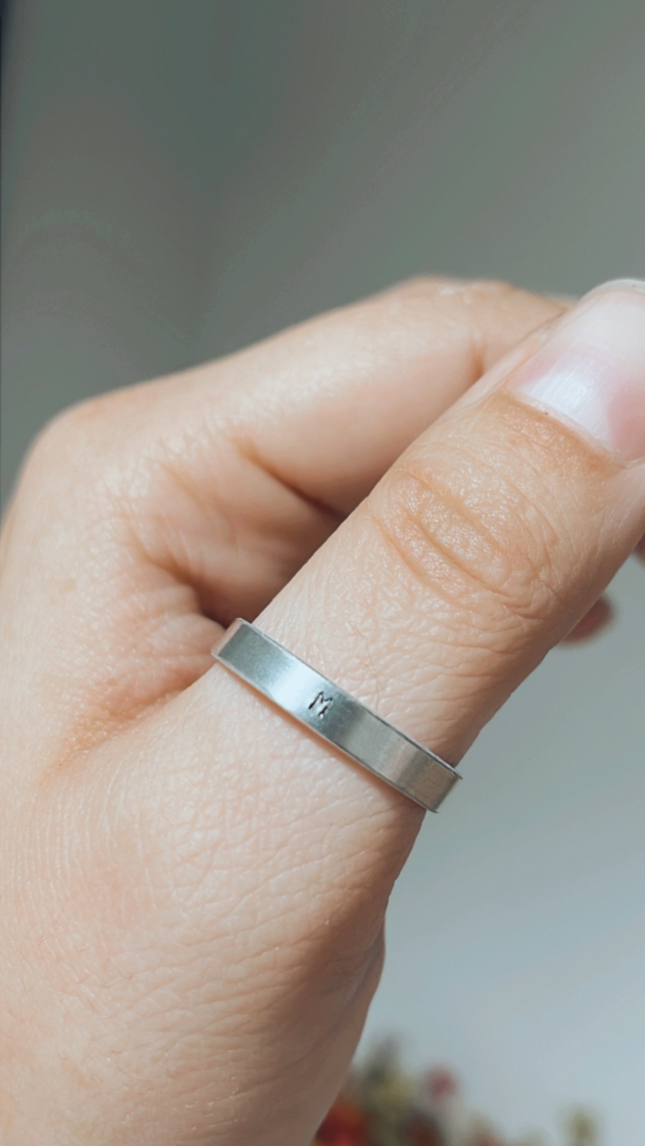 Initial Thin Ring - Custom