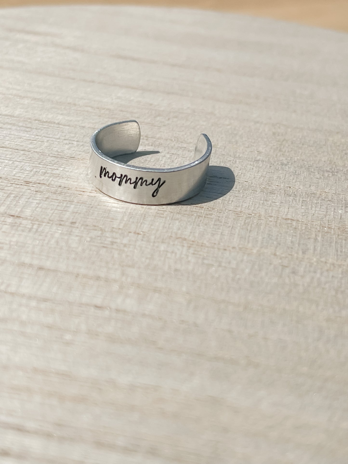 mommy script ring