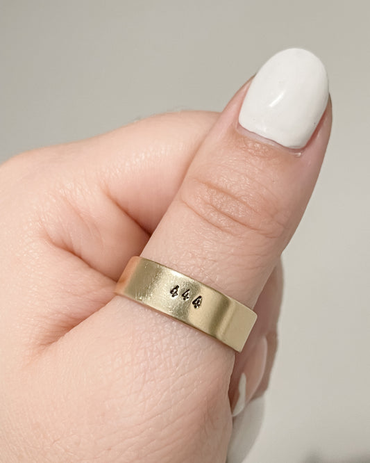 Angel Number Ring