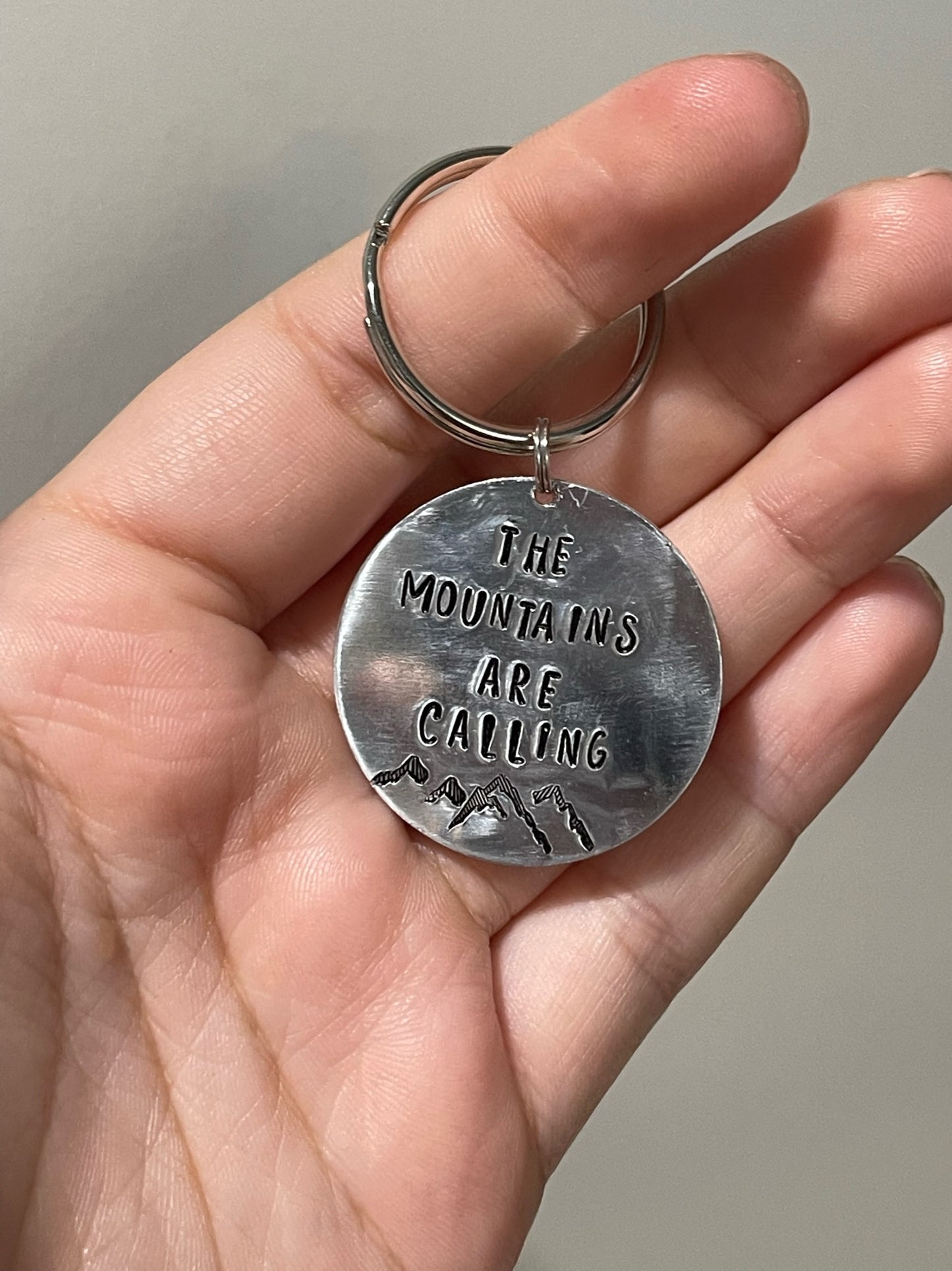 Round Keychain